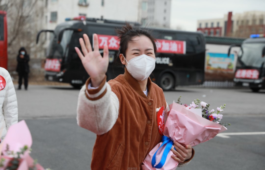 春暖花開，英雄歸來！葫蘆島市第二人民醫(yī)院支援綏中醫(yī)療隊(duì)凱旋而歸~(圖8)