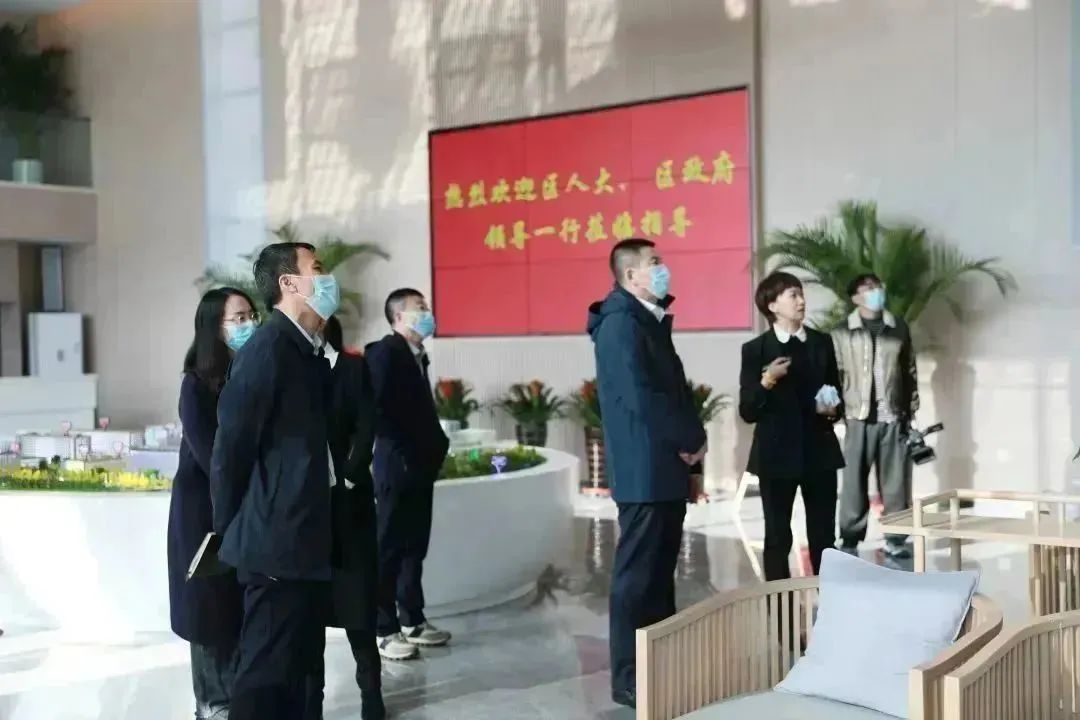 龍港區人大、區政府領導一行視察調研龍港國際醫療健康產業園(圖17)